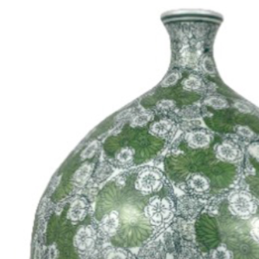Ваза для цветов Green Floral - фотография 2