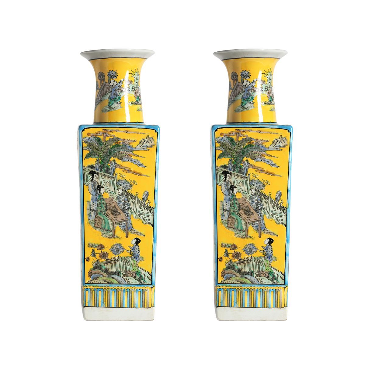 Вазы Chinoiserie / парные