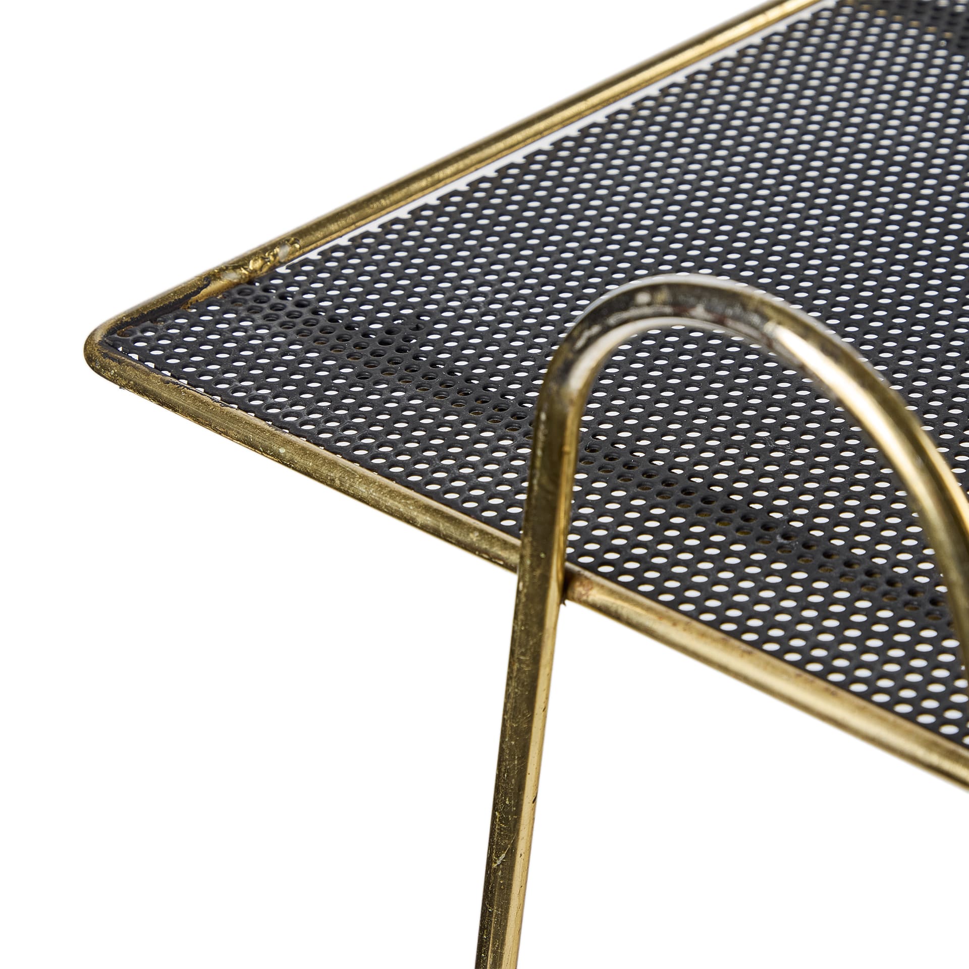 Газетница Brass Magazine Stand - фотография 3