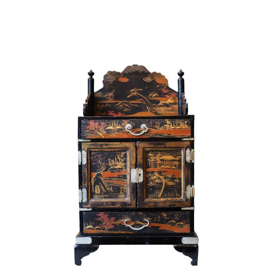 Шкатулка винтажная  Chinoiserie