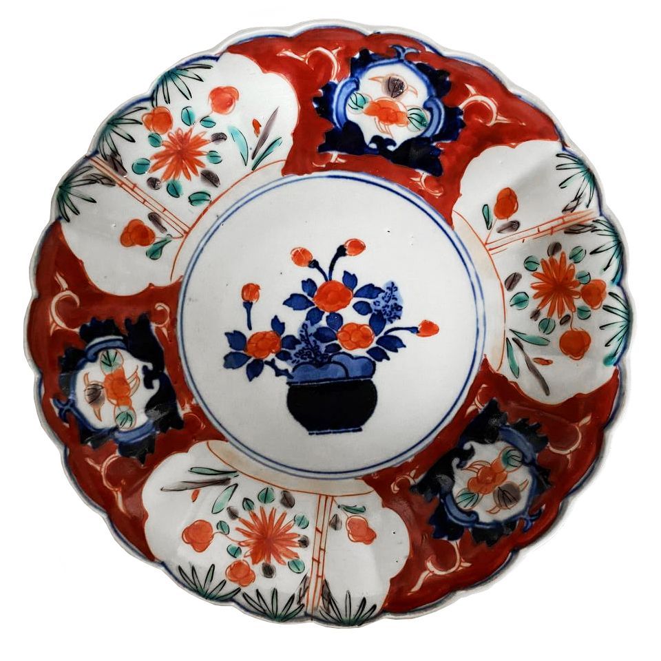 Тарелка  декоративная настенная IMARI - 1