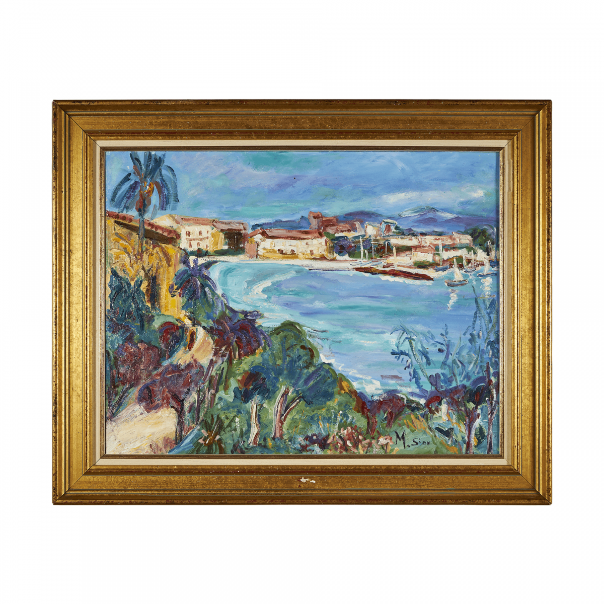 Marie Sion / La maison surplomant la baie