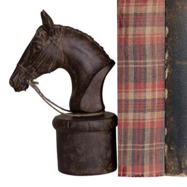 Держатель для книг Horses's heads - фотография 2