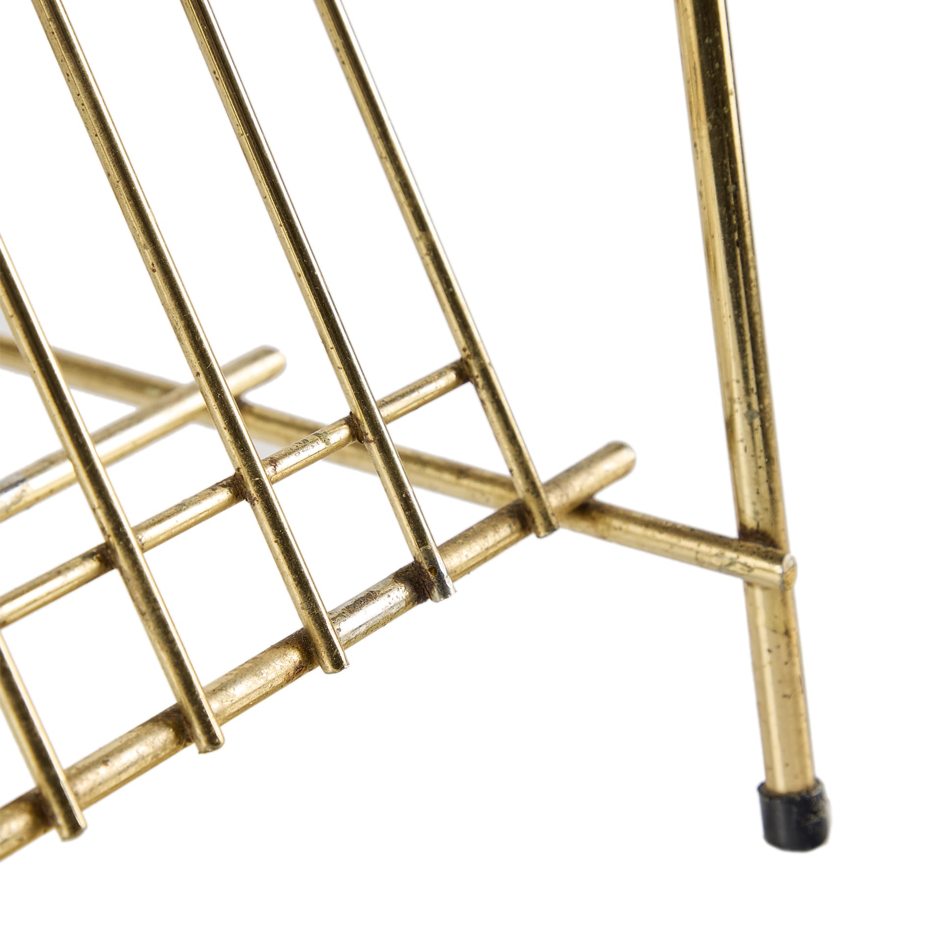 Газетница Brass Magazine Stand - фотография 4
