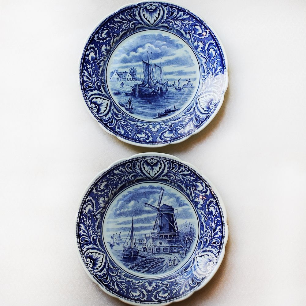 Тарелки декоративные Delft / парные