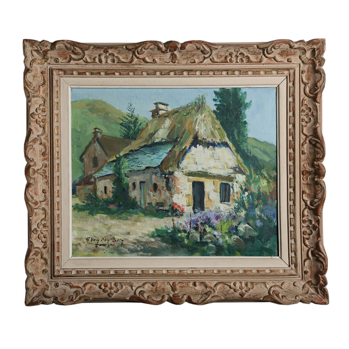H. Van Den Berg / Maison avec jardin / Дом с садом