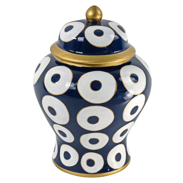 Банка имбирная blue / white
