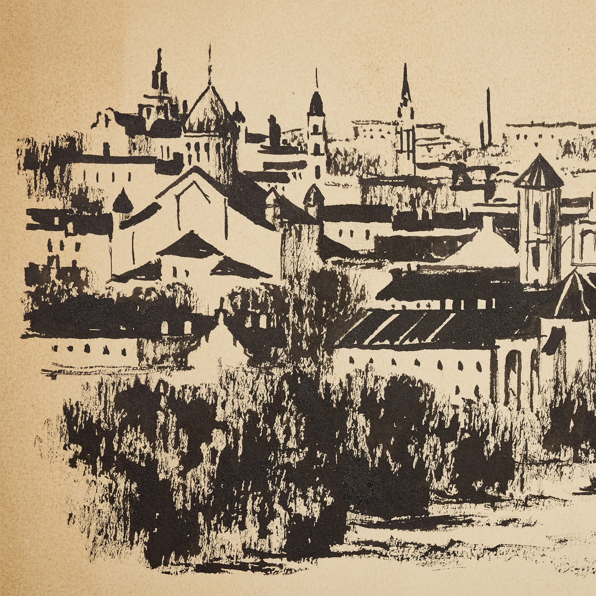 О. Верейский / Панорама Риги - фотография 3